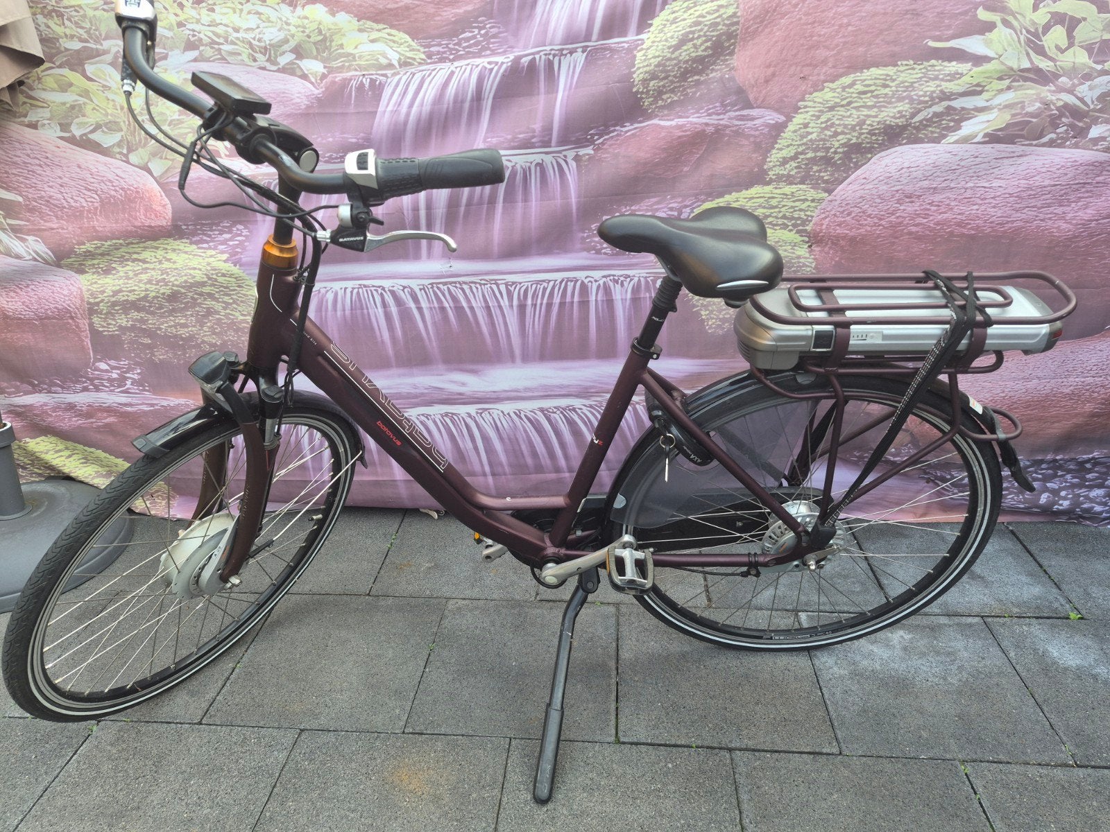Batavus Wayz E-go Deluxe  Rood mat