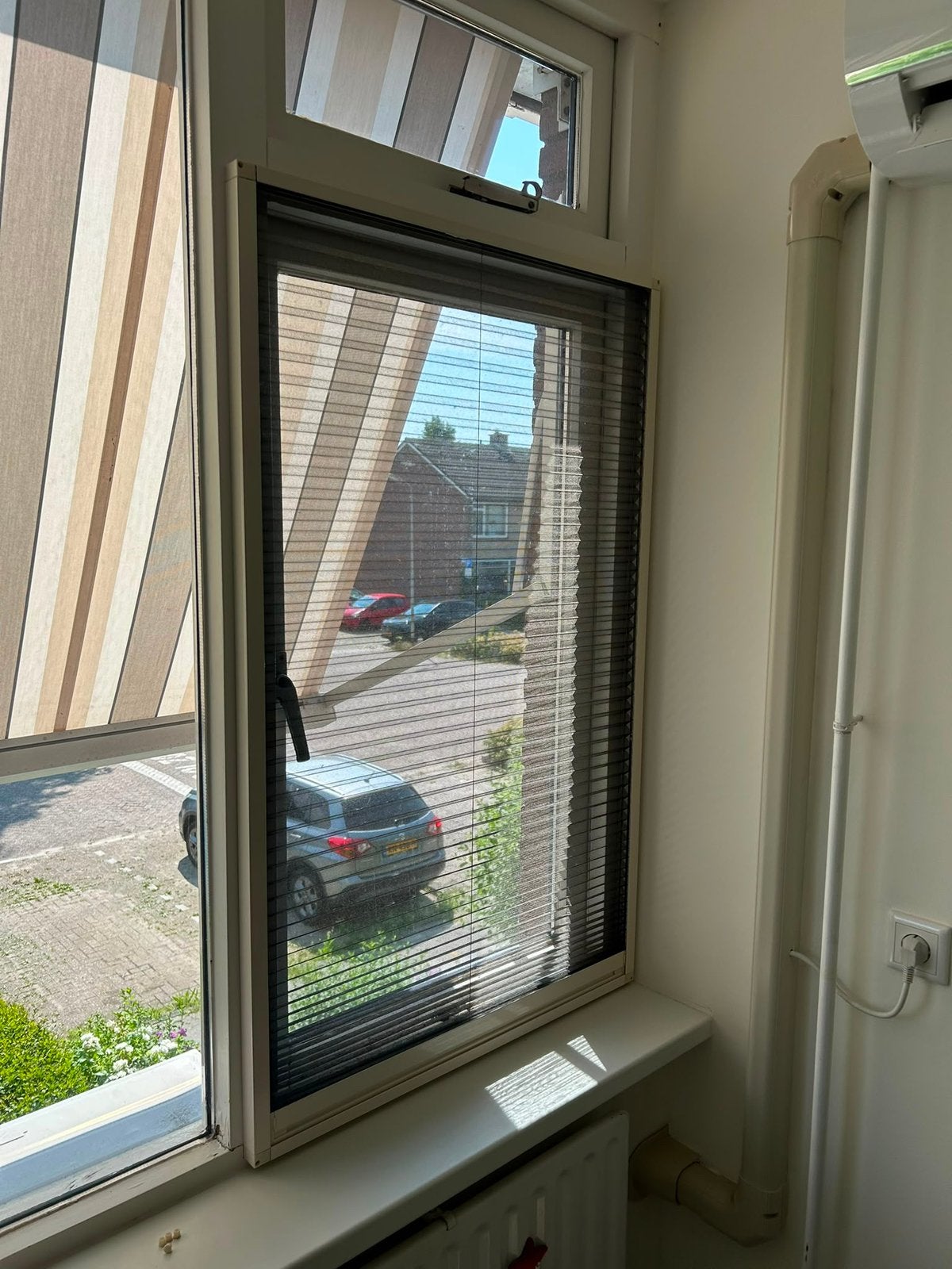 2 stuks Plissehor, Ophalen, Zo goed als nieuw