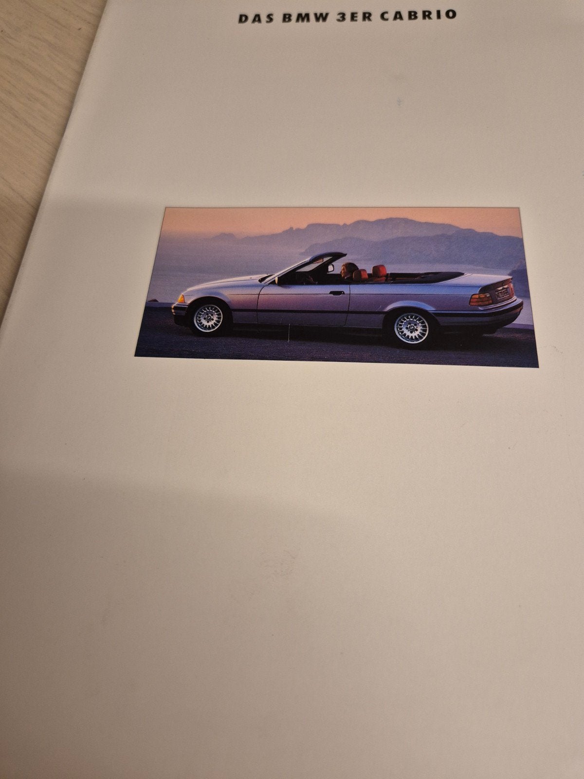 1993 dikke BMW e36 cabrio folder BMW 3 serie BMW 325i izgst, Ophalen of Verzenden, Zo goed als nieuw, BMW