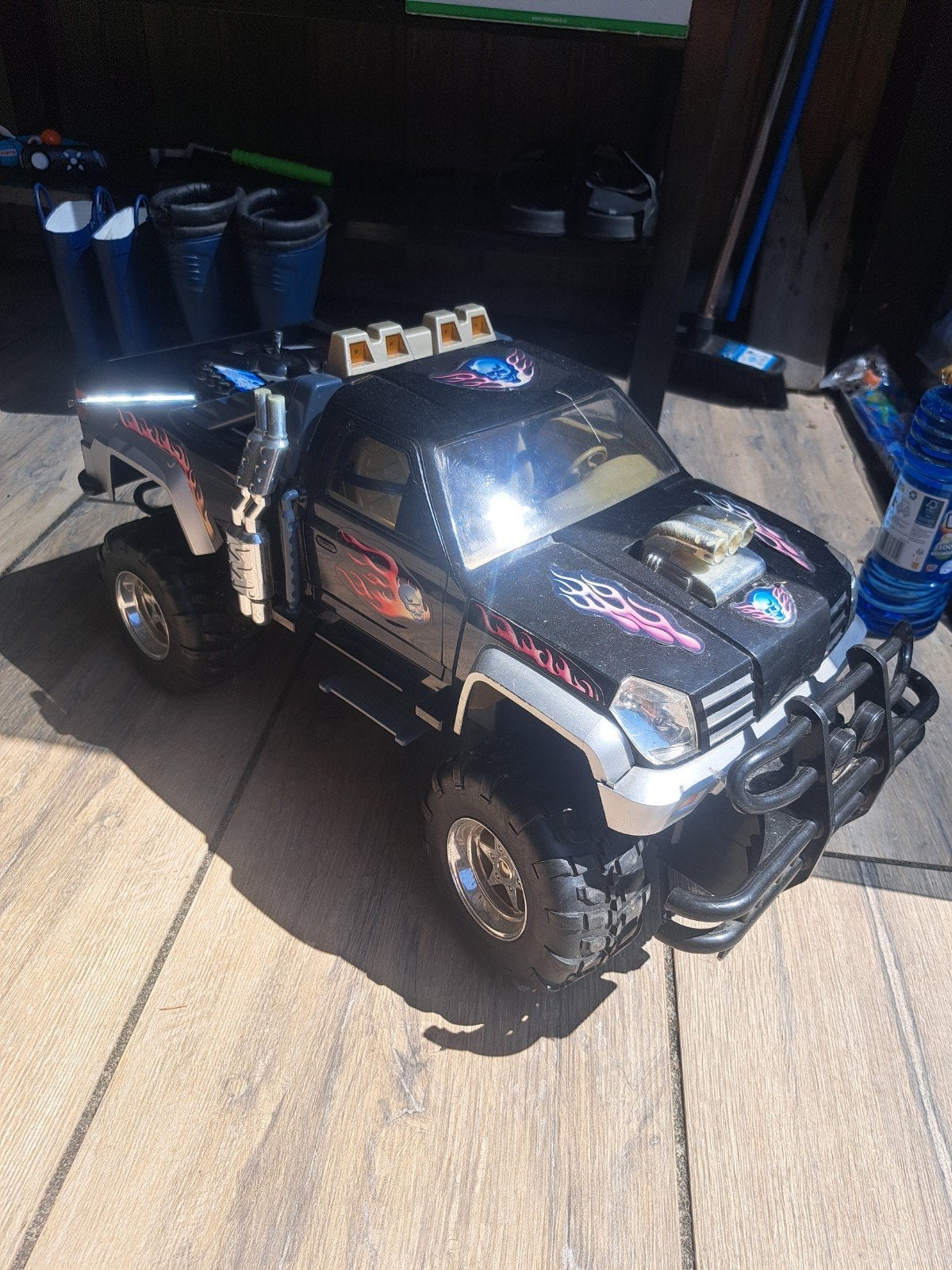 RC Bestuurbare Truck met Afstandsbediening, Elektro, Gebruikt, Auto offroad, Ophalen of Verzenden