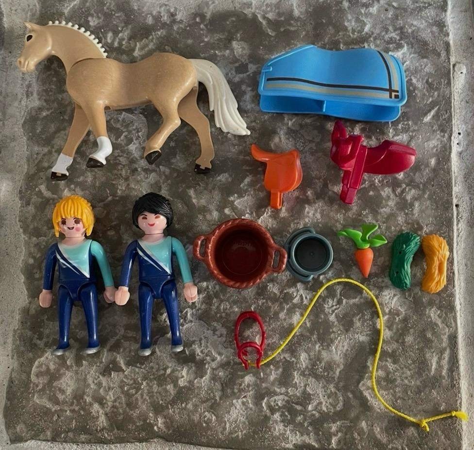 Playmobil paarden Voltige, Gebruikt, Losse onderdelen, Overige typen, Ophalen of Verzenden