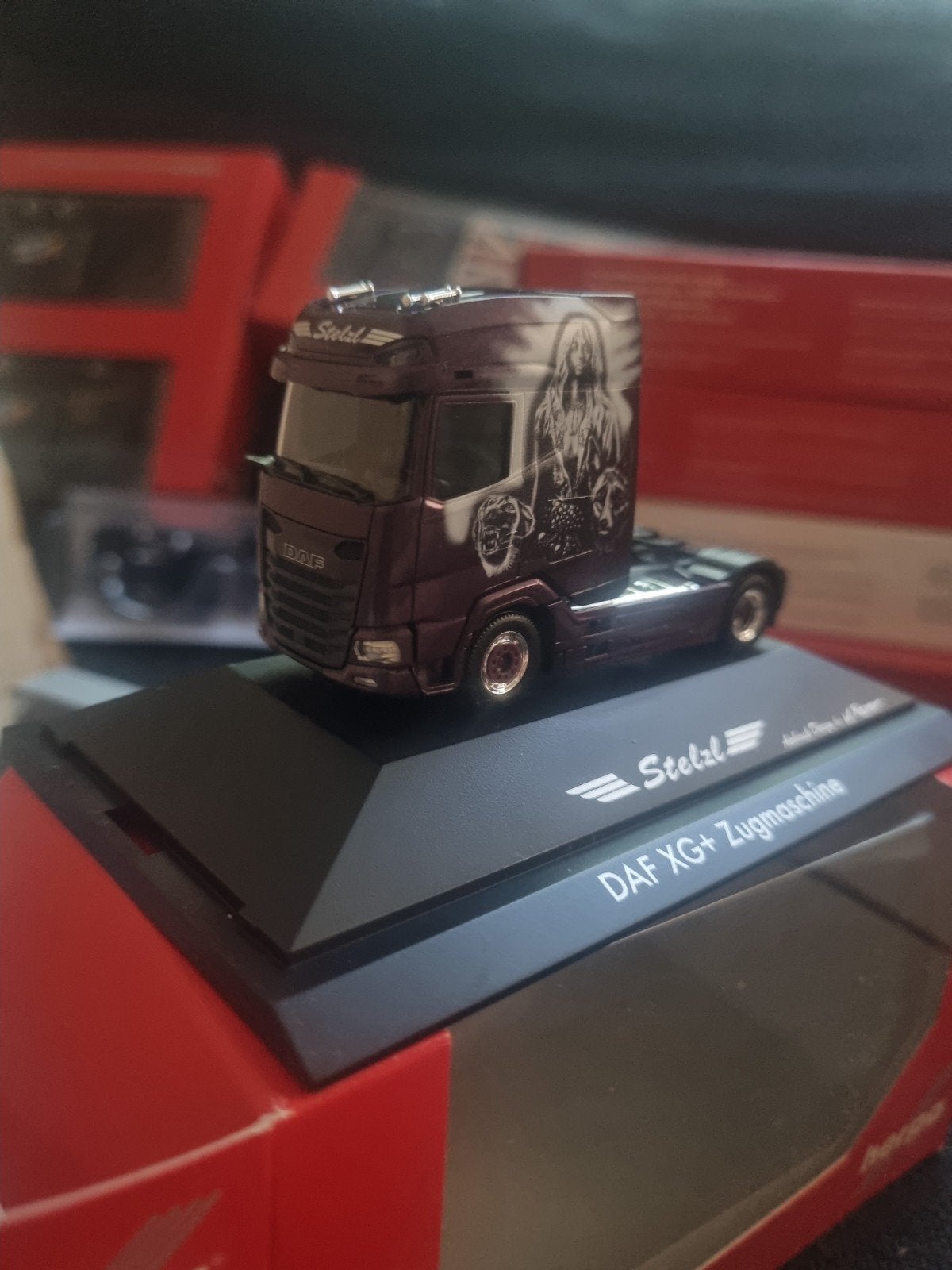 Herpa  daf   Xg  stelz   nieuw, Hobby en Vrije tijd, Modelauto's | 1:43, Ophalen of Verzenden, Nieuw, Overige merken
