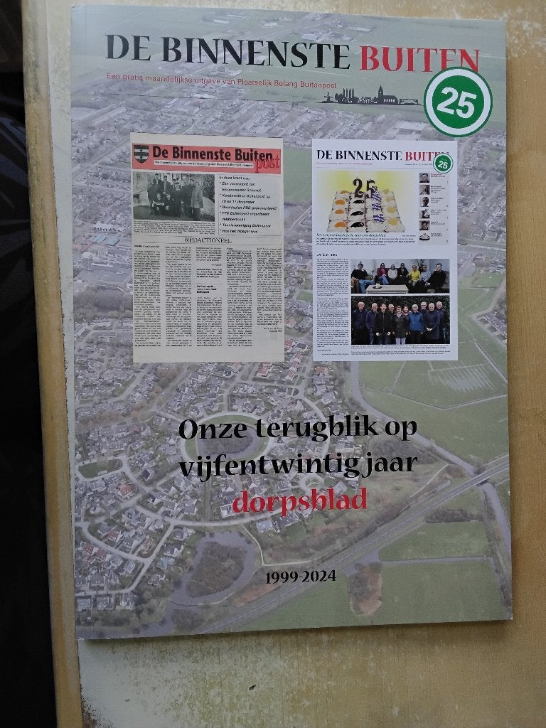 Boek,de binnenste buiten     Buitenpost, Boeken, Ophalen, Zo goed als nieuw