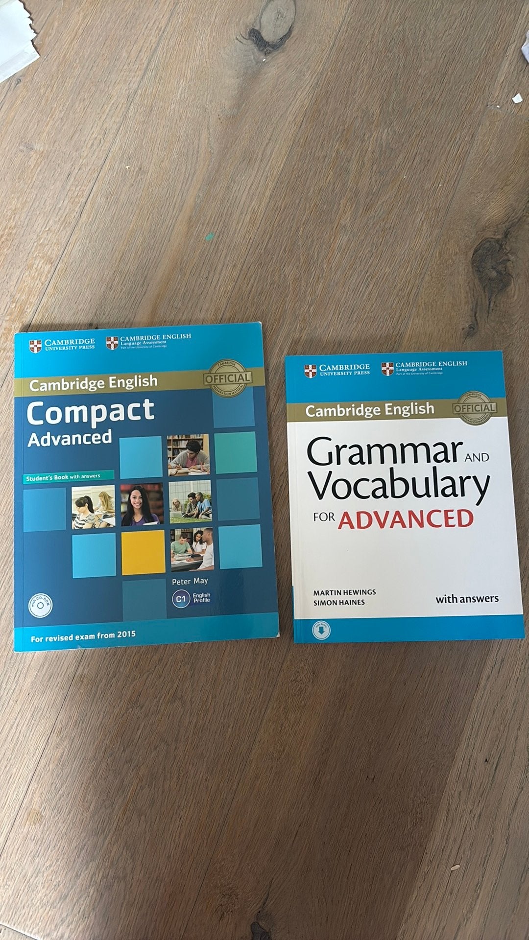 Cambridge C1 boeken, Ophalen of Verzenden, Zo goed als nieuw
