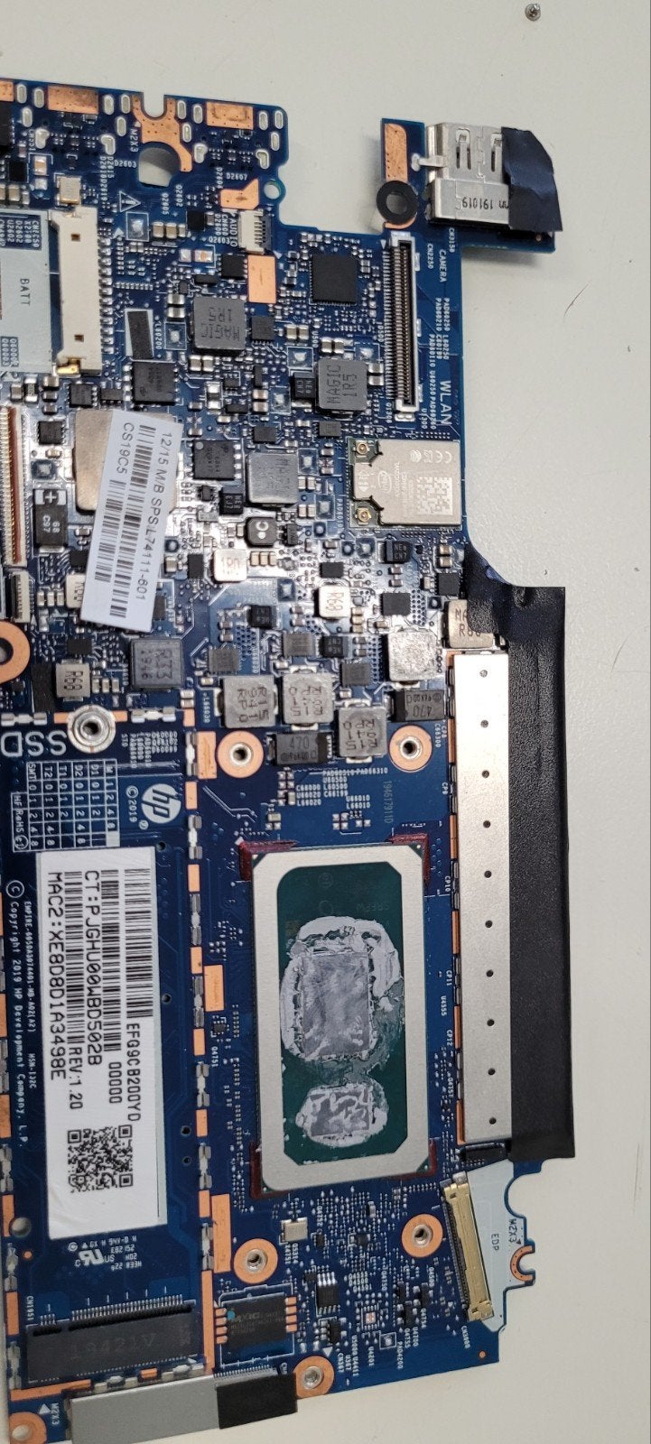 laptop hp mobo niet wekend, Computers en Software, Moederborden, Ophalen of Verzenden