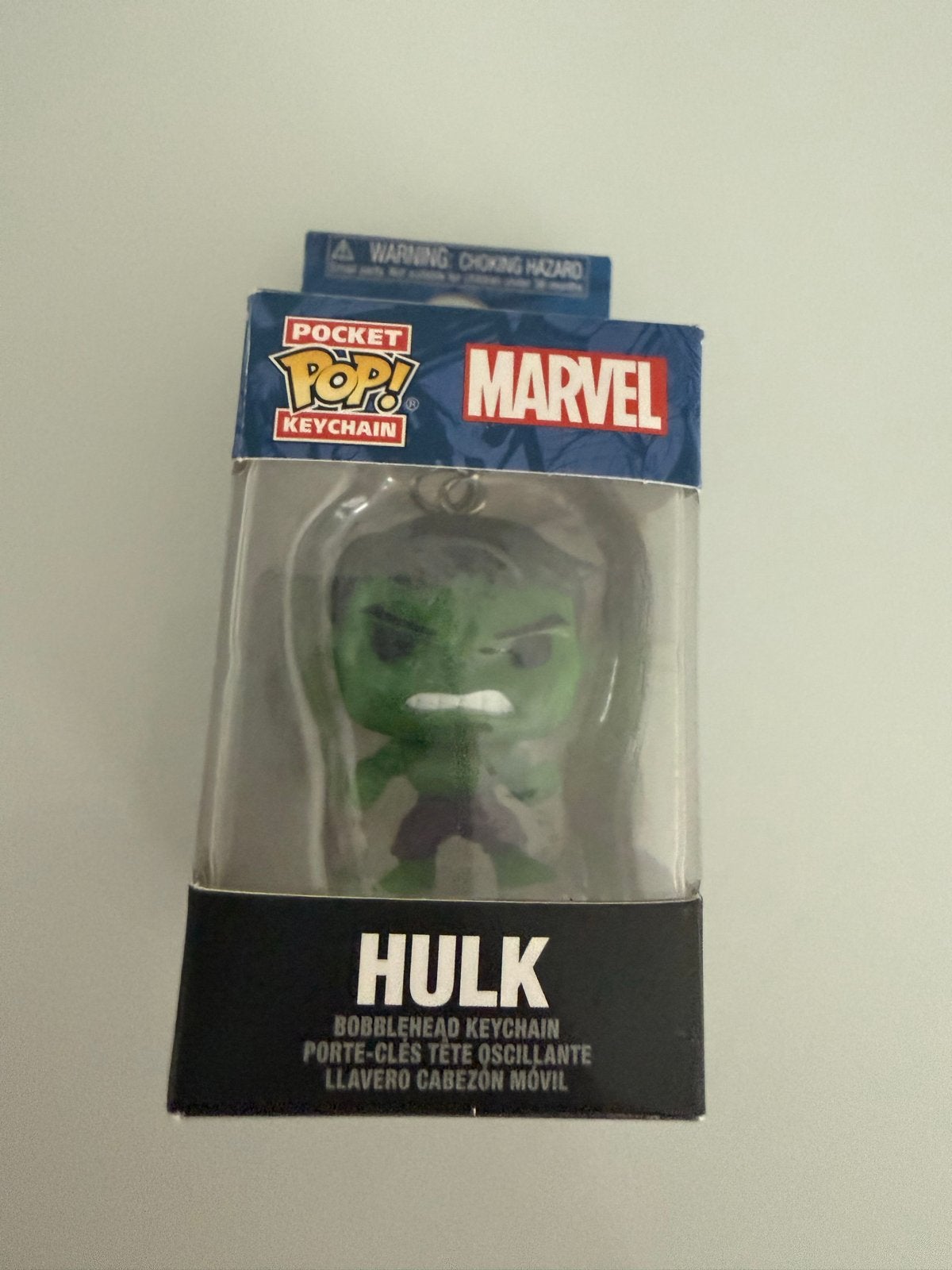 Funko Pop! Marvel Hulk Bobblehead Sleutelhanger, Verzamelen, Ophalen of Verzenden, Nieuw