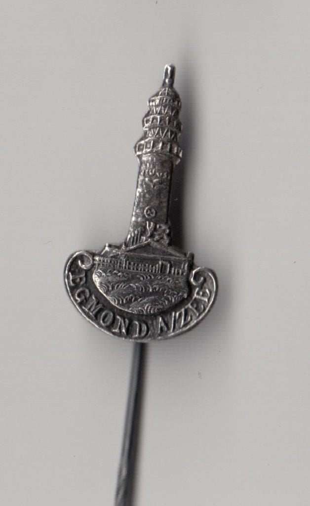 Egmond aan Zee Vuurtoren speldje, Gebruikt, Niet vindbaar, Niet vindbaar, Speldje of Pin