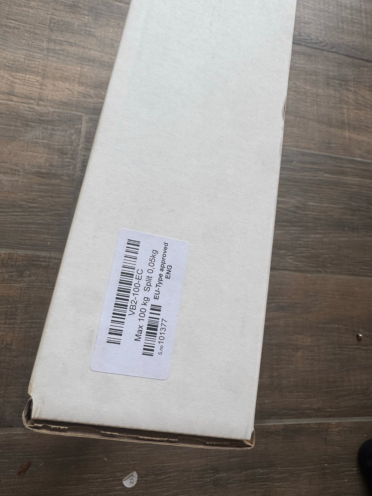 VETEK VB2-100-EC Koudemiddel Weegschaal Gekalibreerd 100KG, Ophalen of Verzenden, Nieuw, Overige typen, 50 tot 100 kg