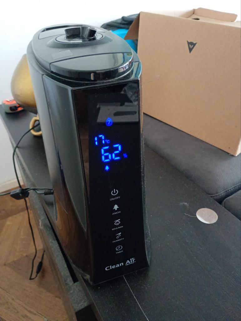 Ultrasoon luchtbevochtiger met ionisator en aromatherapie, Ophalen of Verzenden, Luchtreiniger
