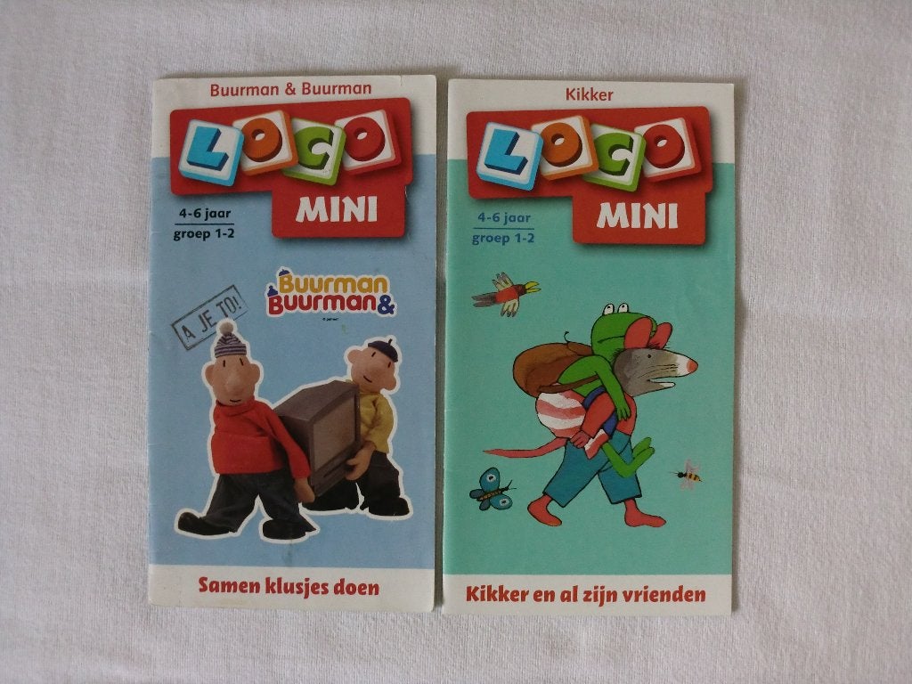 2x Mini Loco boekje 4-6 jr. groep 1-2 (Buurman & B / Kikker), Ophalen of Verzenden, Ontdekken