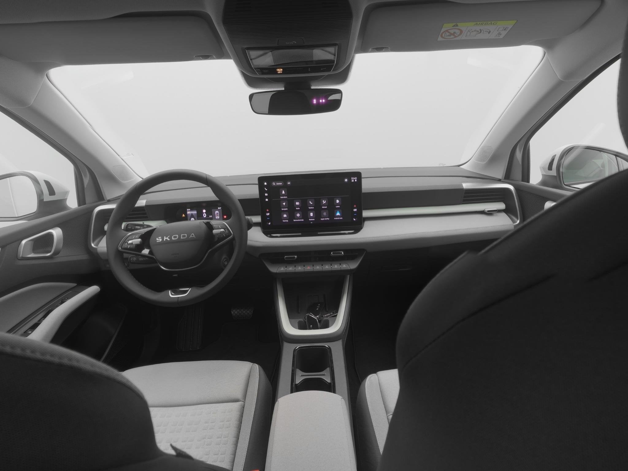 Skoda Epiq Business Launch | 19inch LMV | Light en View pakk, Auto's, Overige modellen, Wit, 56 kWh, Nieuw