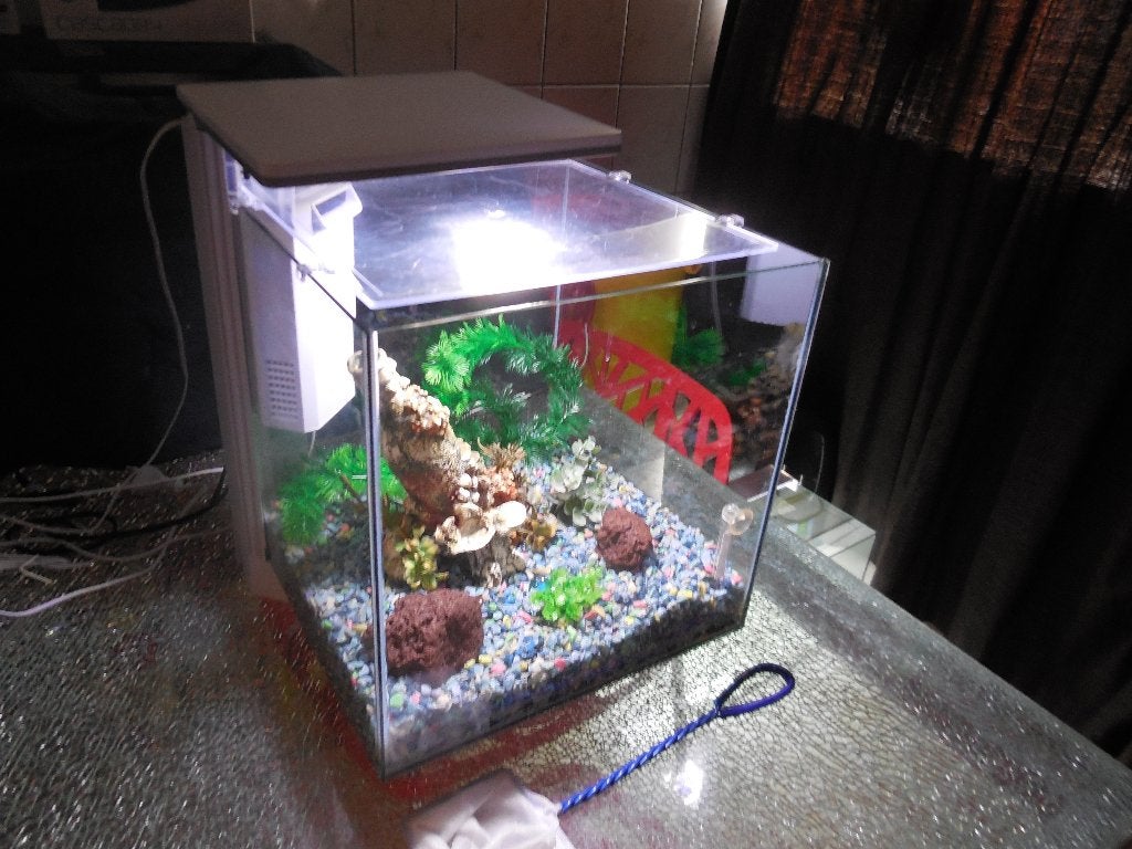 superfish qubiq 30 pro wit, Ophalen, Gebruikt, Leeg aquarium, Superfish