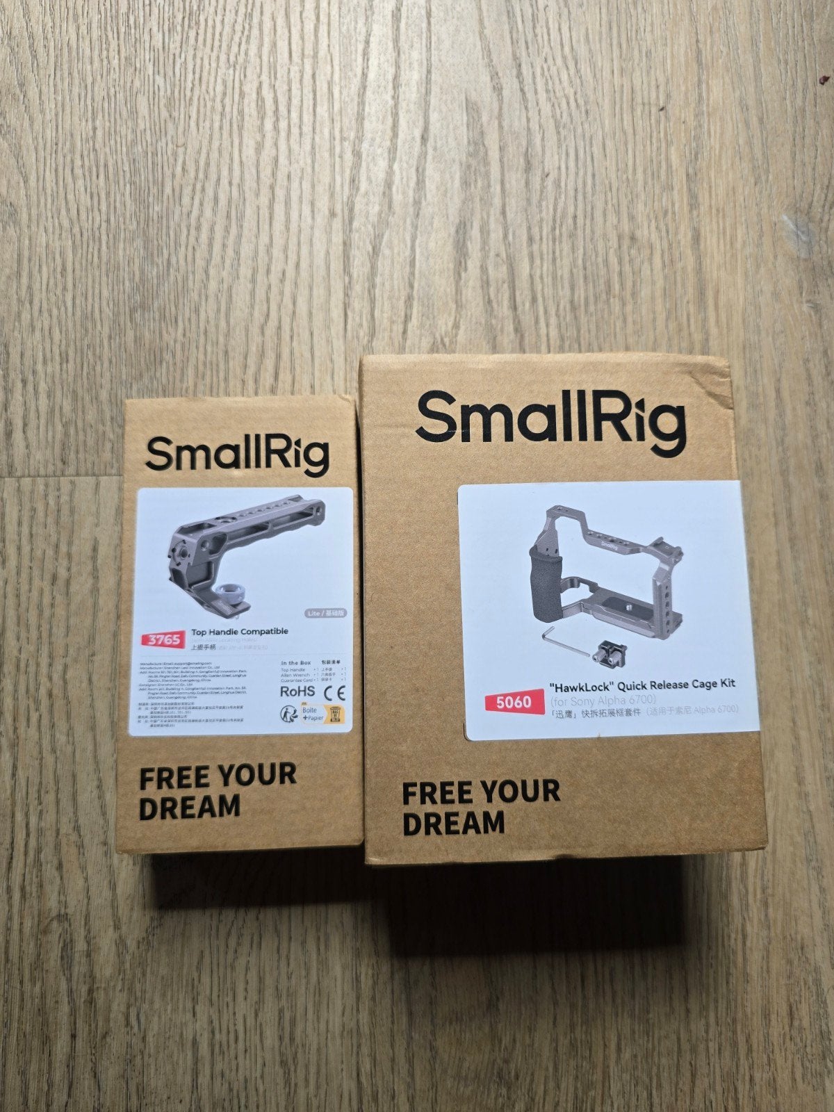 SmallRig Top Handle en Quick Release Cage Kit, SmallRig, Camera rig/cage, Ophalen of Verzenden, Nieuw