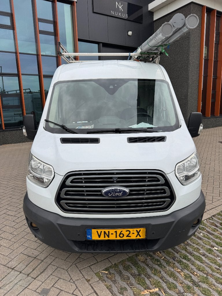 Ford Transit 2.2 Tdci 92KW 2015 MARGE L2H2, Auto's, Bestelauto's, Voorwielaandrijving, Euro 5, 4 cilinders, Wit