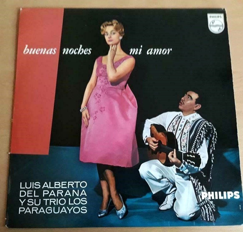 Luis Alberto Del Parana +Trio Los Paraguayos – Buenas Noche, LP, Ophalen of Verzenden, Zo goed als nieuw, Latijns-Amerikaans
