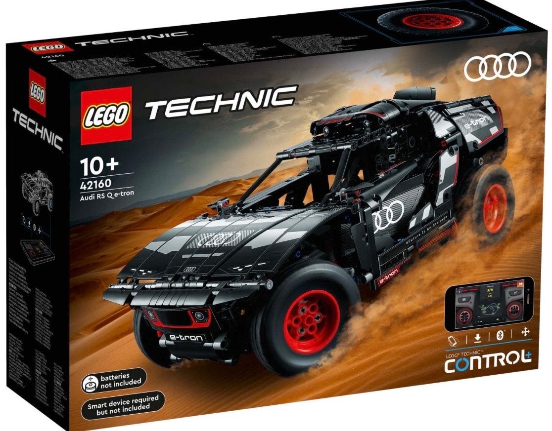 LEGO Technic 42160 Audi RS Q e-tron - Zo goed als nieuw, Ophalen of Verzenden, Zo goed als nieuw, Overige merken