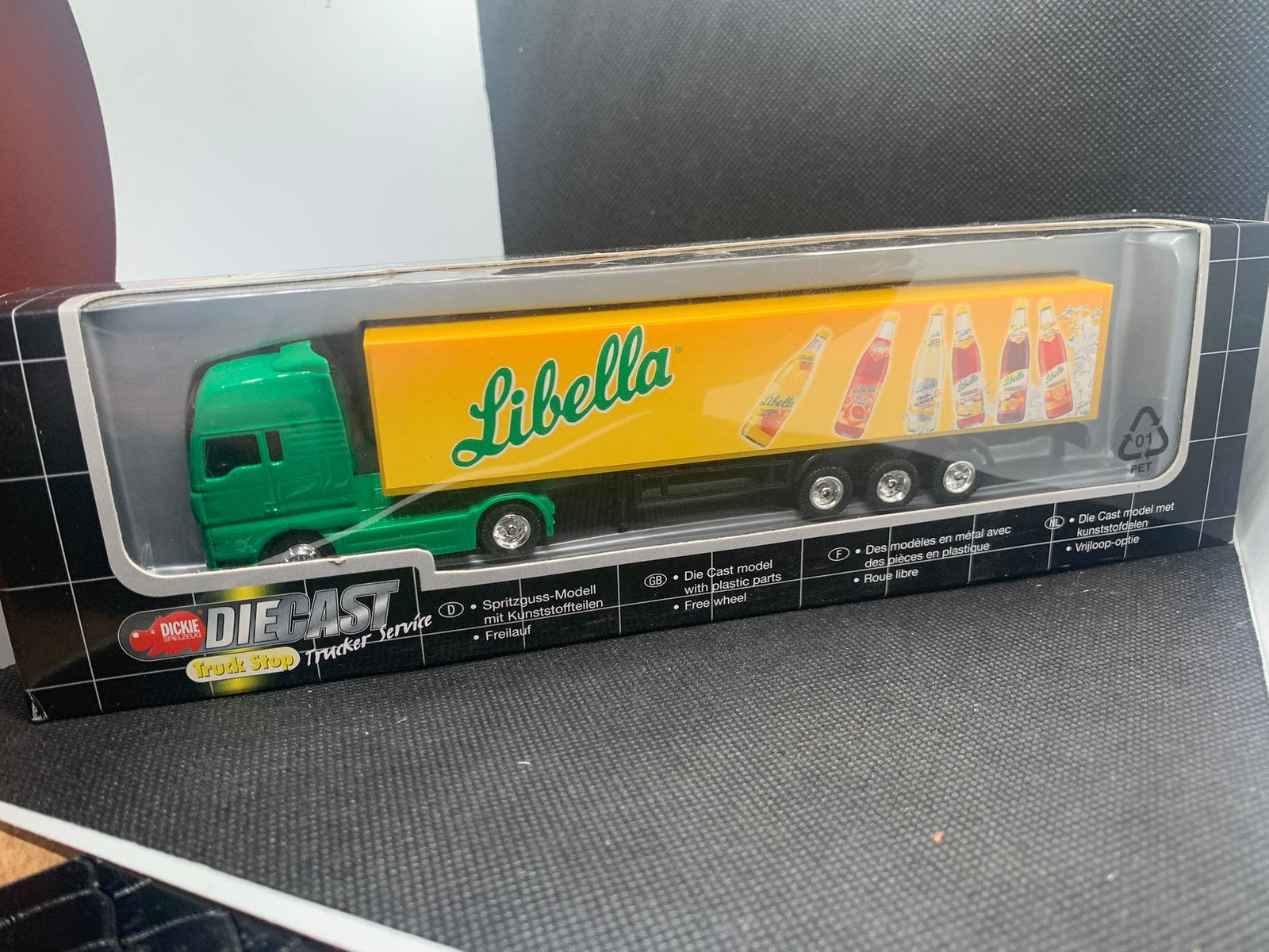 Dickie MAN TGX Libella 1:87 OVP, Verzenden, Zo goed als nieuw, Bus of Vrachtwagen