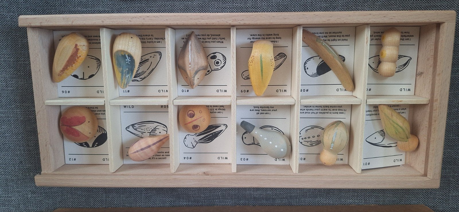 Grapat Wild Nins houten speelgoed set, Ophalen, Zo goed als nieuw, Knutselen