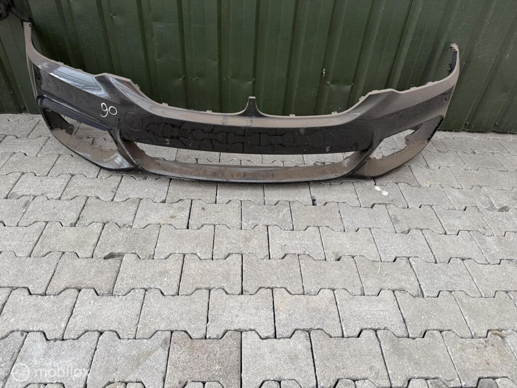 Voorbumper bmw 5 serie g30 g31 m sport 51118064928 Origineel, Gebruikt, Voor, Ophalen of Verzenden, Bumper