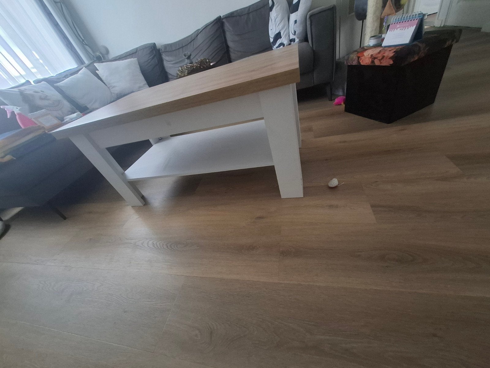 salon tafel, Ophalen