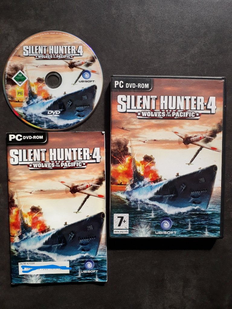 PC Game - Silent Hunter 4 WOlves of the Pacific - Strategy, 1 speler, Ophalen of Verzenden, Zo goed als nieuw, Strategie en Constructie