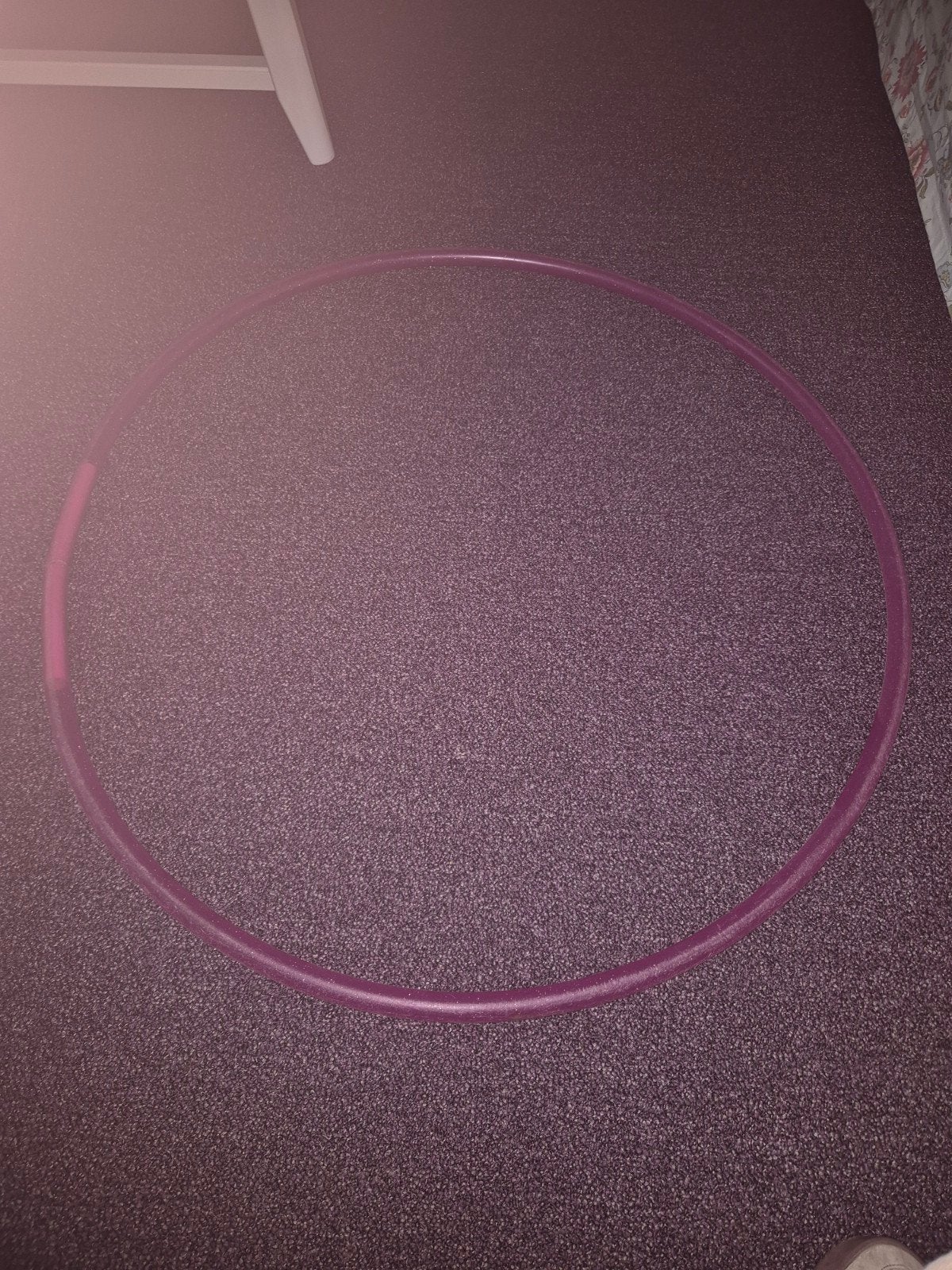 paarse hoepel, Ophalen, Gebruikt, 10 inch, Bescherming voor- en achterkant