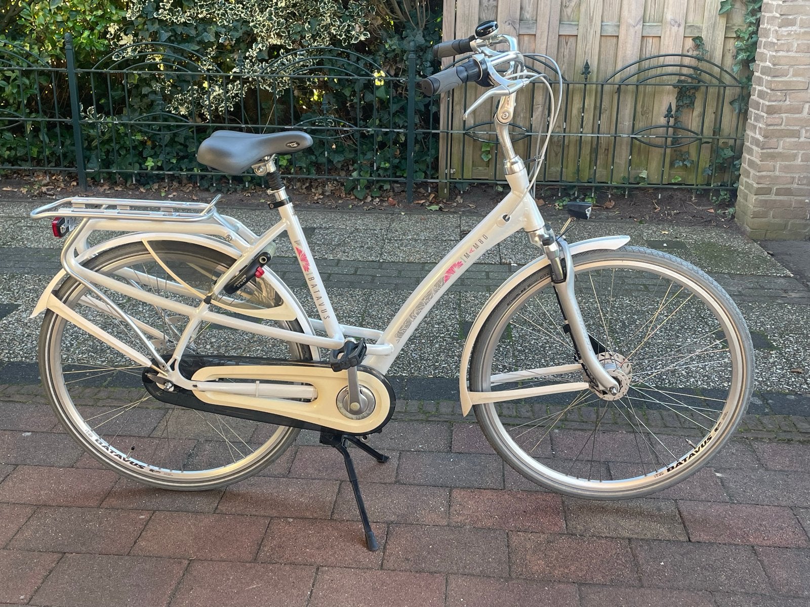 Batavus Spring damesfiets - Frame 53 cm, 3 versnellingen, Ophalen, Versnellingen, Batavus, Trommelrem