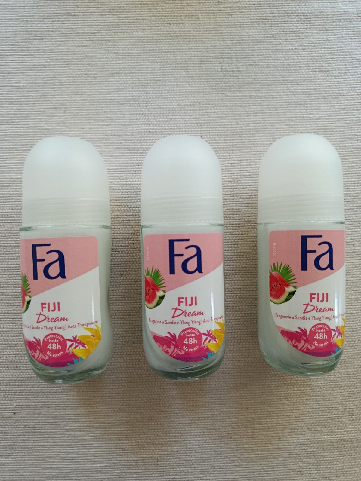 Fa Fiji deodorant rollers 3x - NIEUW, Ophalen of Verzenden, Nieuw, Deodorant of Bodyspray