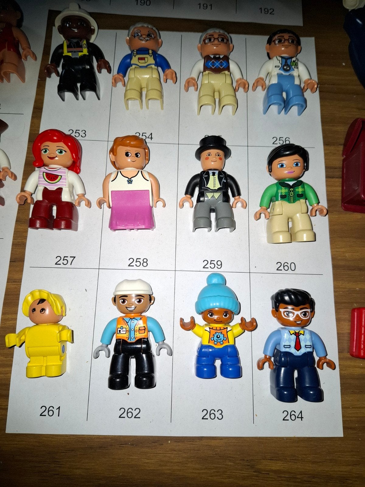 Duplo poppetjes partij los te koop, Ophalen of Verzenden, Duplo
