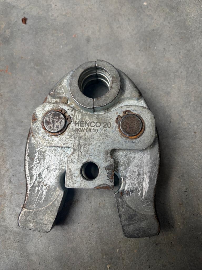 Henco 20 persbek - Gebruikt, Doe-het-zelf en Verbouw, Gereedschap | Handgereedschap, Ophalen of Verzenden, Gebruikt