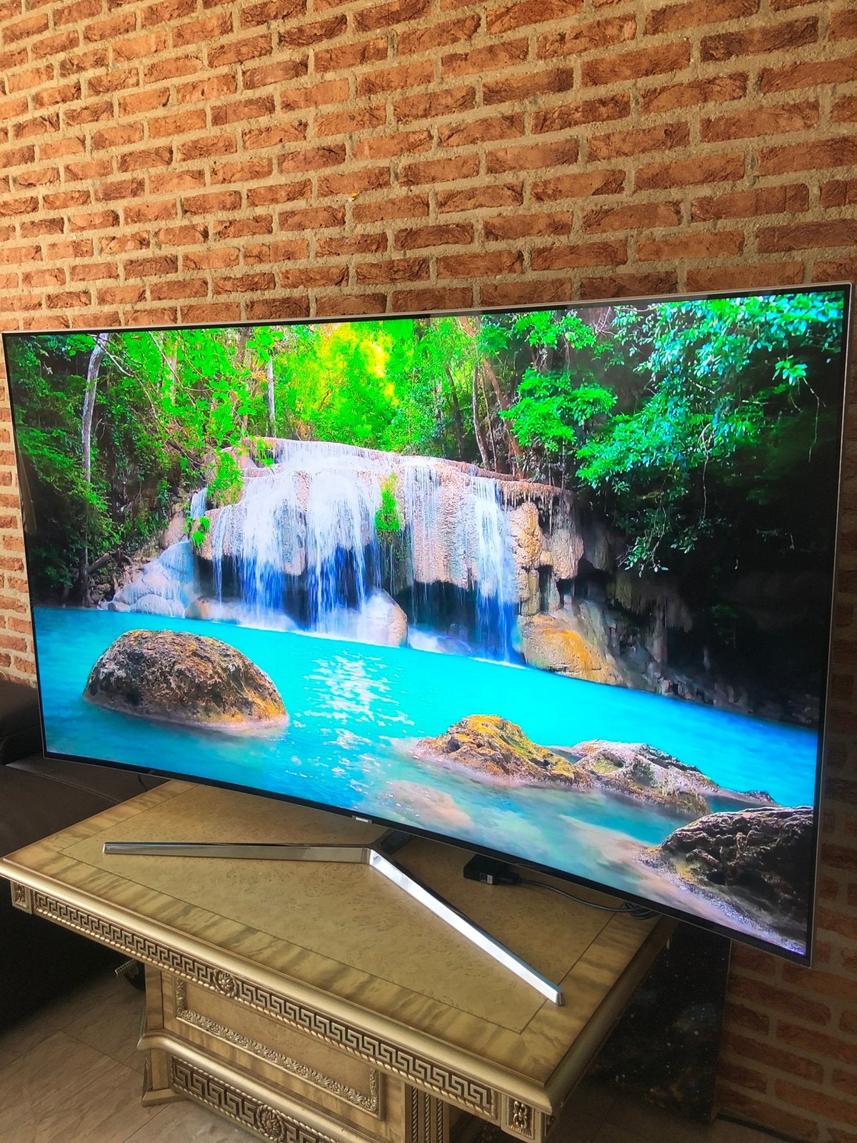 Samsung 78 inch suhd 4k qd ue78ks9000 curved smart tv, Audio, Tv en Foto, Televisies, Ophalen of Verzenden, Zo goed als nieuw