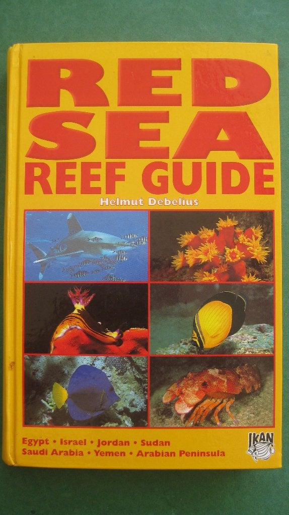 Helmut Debelius - Red Sea Reef Guide, Overige merken, Ophalen of Verzenden, Zo goed als nieuw, Reisgids of -boek