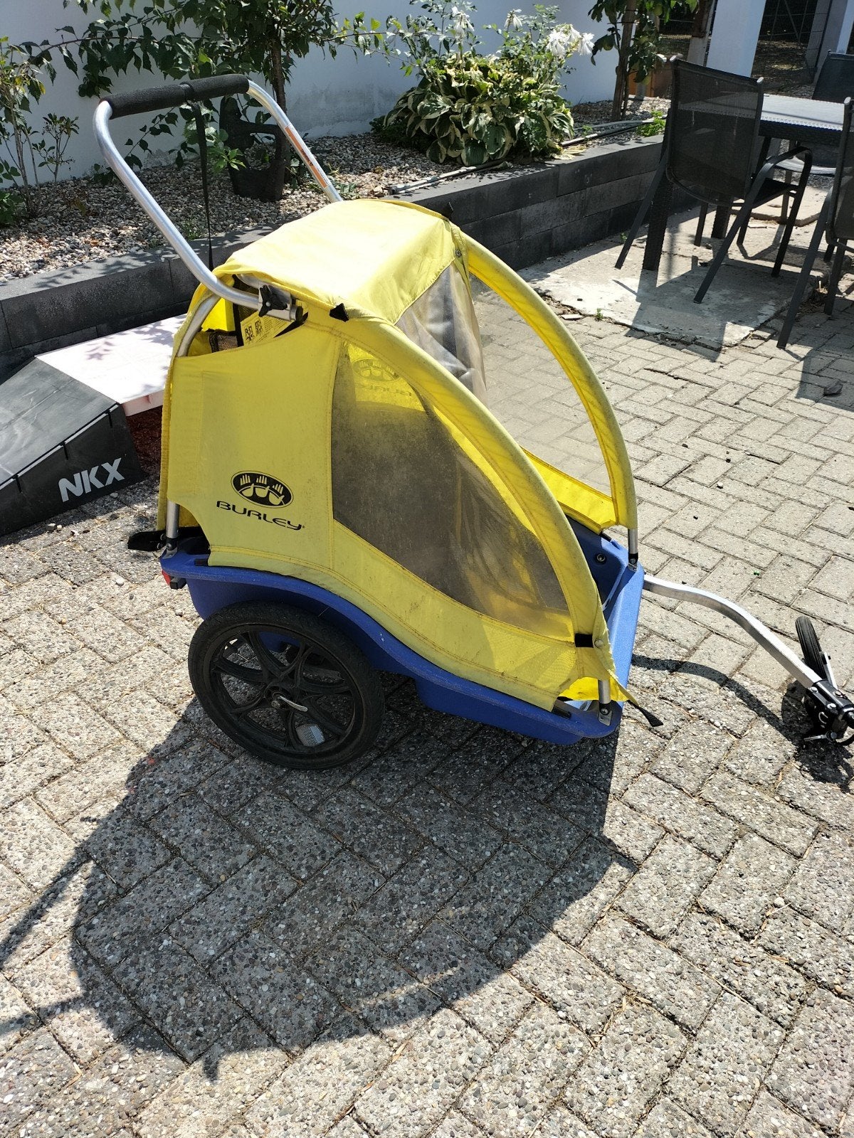fietskar, Ophalen of Verzenden, Gebruikt, Kinderkar
