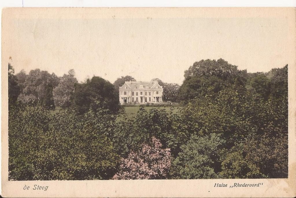 DE STEEG 1919 Huize RHEDEROORD, Ophalen of Verzenden, Voor 1920, Gelopen, Gelderland