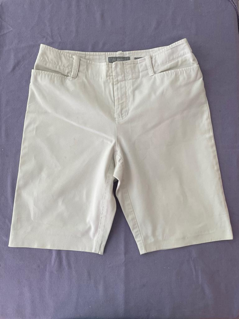 Dames korte jeans Liz Claiborne, type Audra, maat 12, Kleding | Dames, Maat 38/40 (M), Kort, Wit, Ophalen of Verzenden