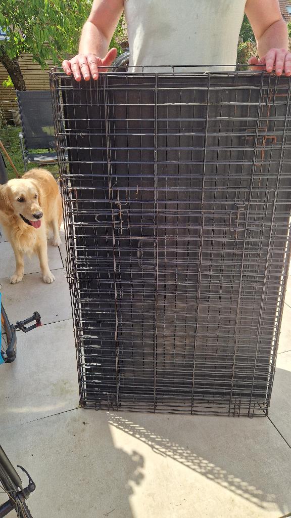 Dog training cage, Dieren en Toebehoren, Ophalen, Zo goed als nieuw