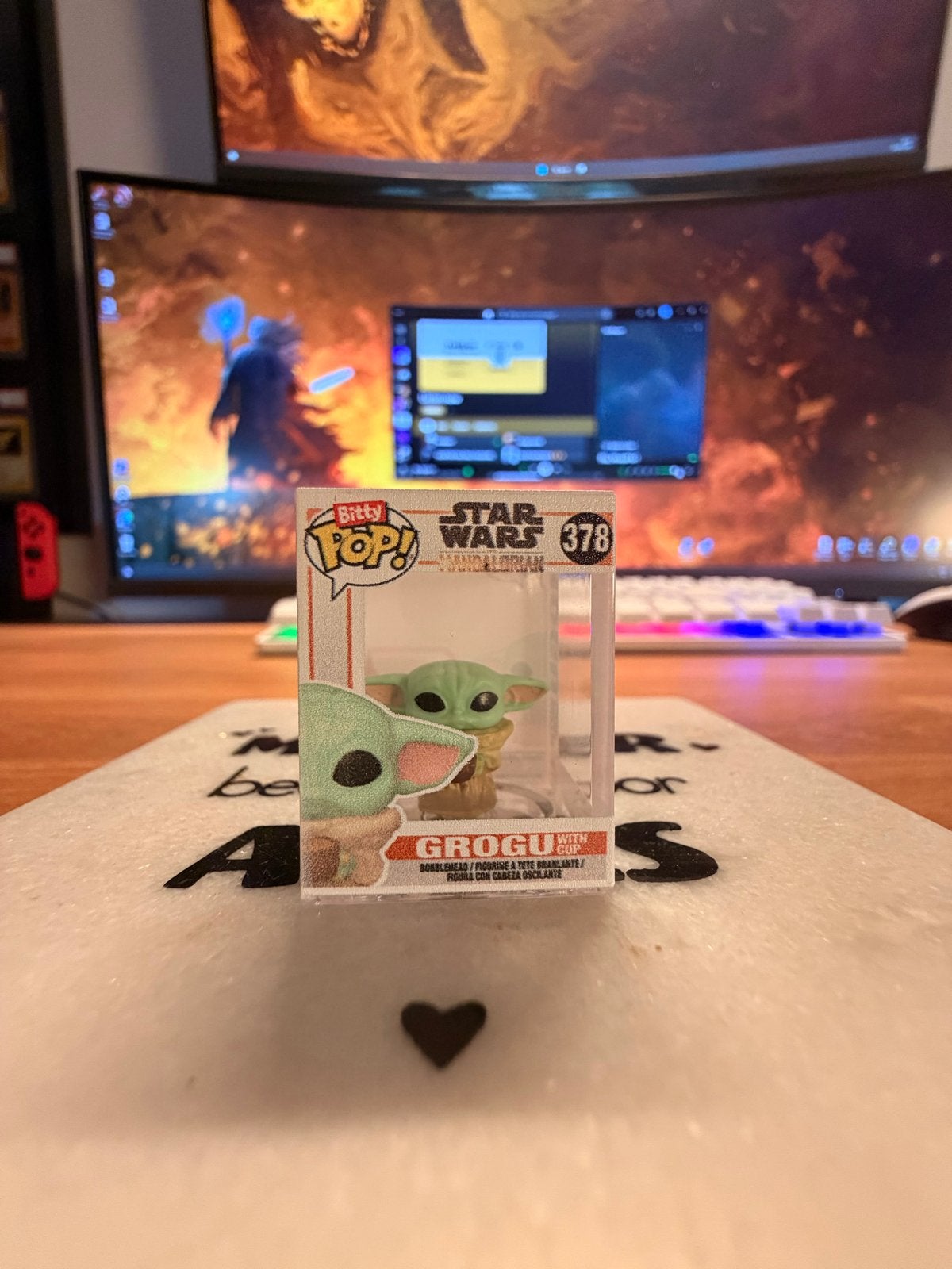 Grogu Bitty Pop! Star Wars The Mandalorian #378 met beker, Ophalen of Verzenden, Nieuw