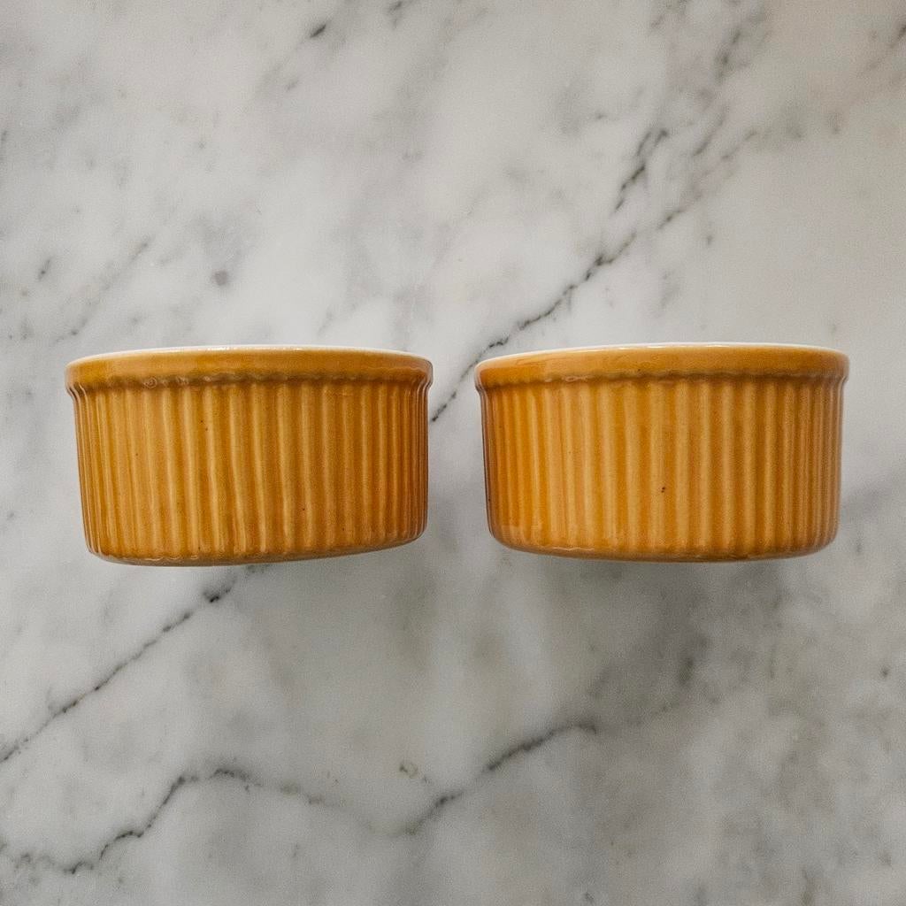 Emile Henry france geel ovenschaal ramekin souffle 40.08, Ophalen of Verzenden