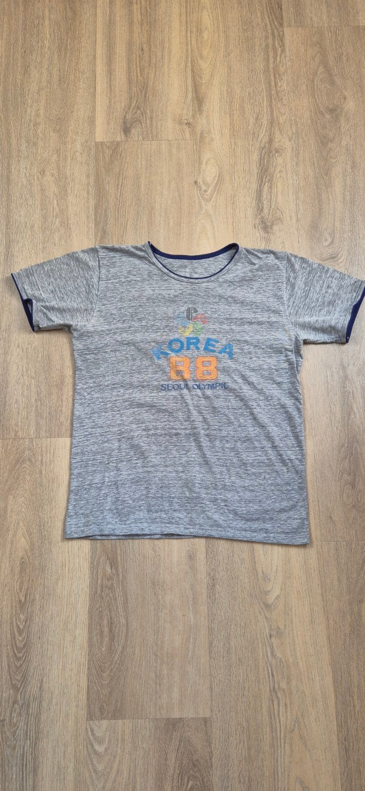 Vintage shirt, Olympische spelen Korea 1988, maat s/m, Ophalen of Verzenden, Gebruikt