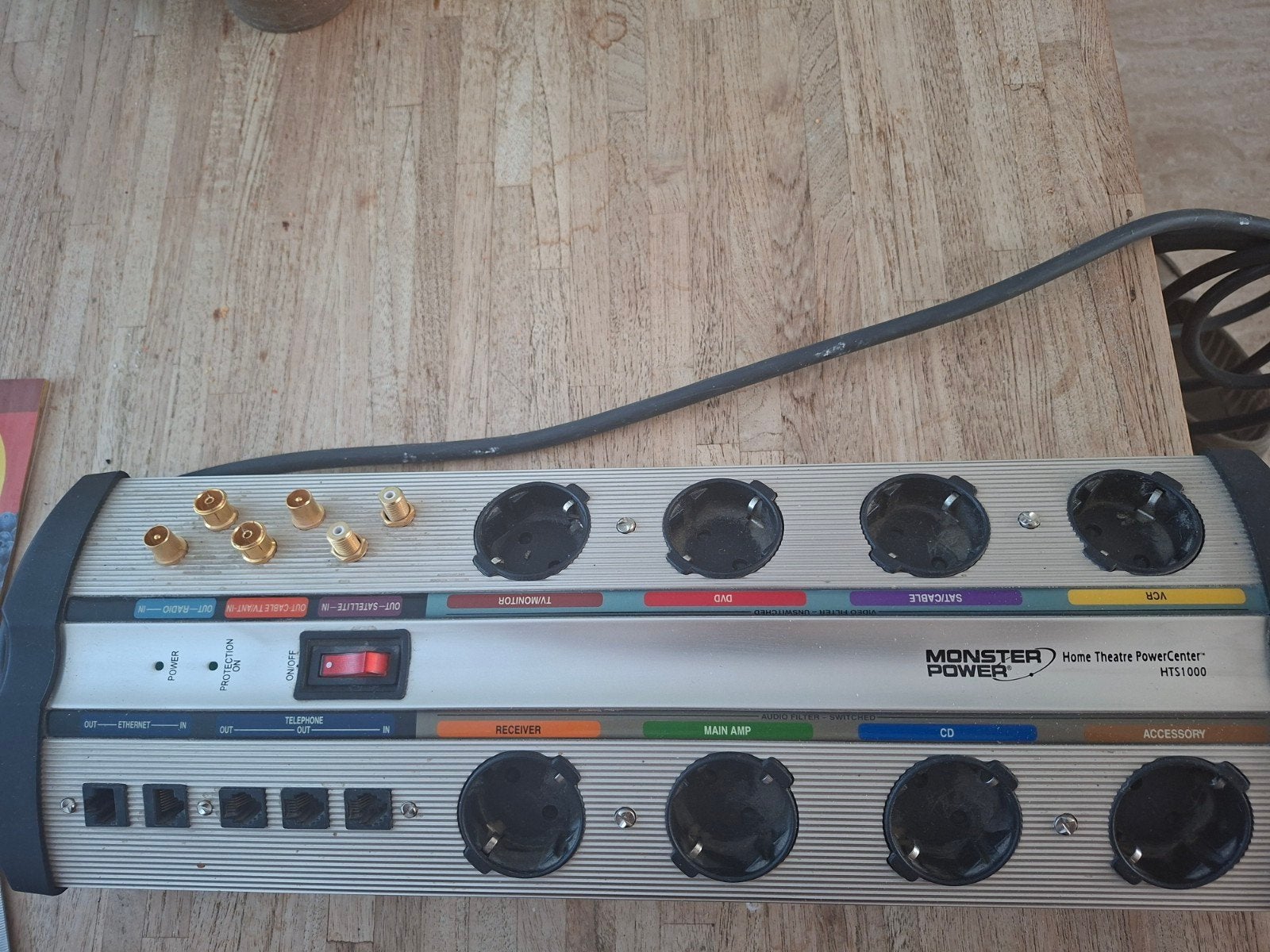 Monster Power HTS1000 Home Theater PowerCenter, Overige merken, 70 watt of meer, Ophalen of Verzenden, Overige spelers