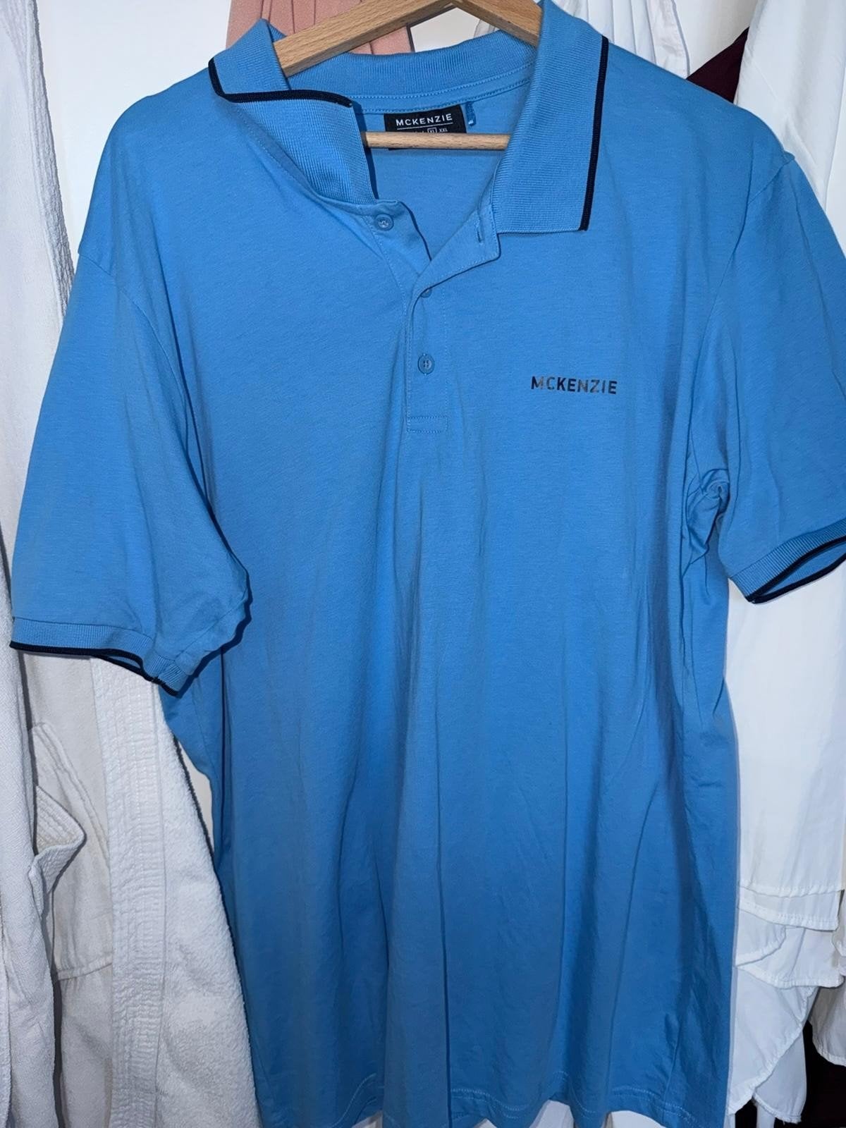 McKenzie Polo Shirt - Blauw - Maat XL, Blauw, Maat 56/58 (XL), Ophalen of Verzenden, Zo goed als nieuw