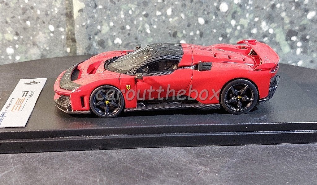 Ferrari F80 Rosso Corsa rood 1:43 Looksmart LS011, Hobby en Vrije tijd, Verzenden, Nieuw, Auto, Overige merken