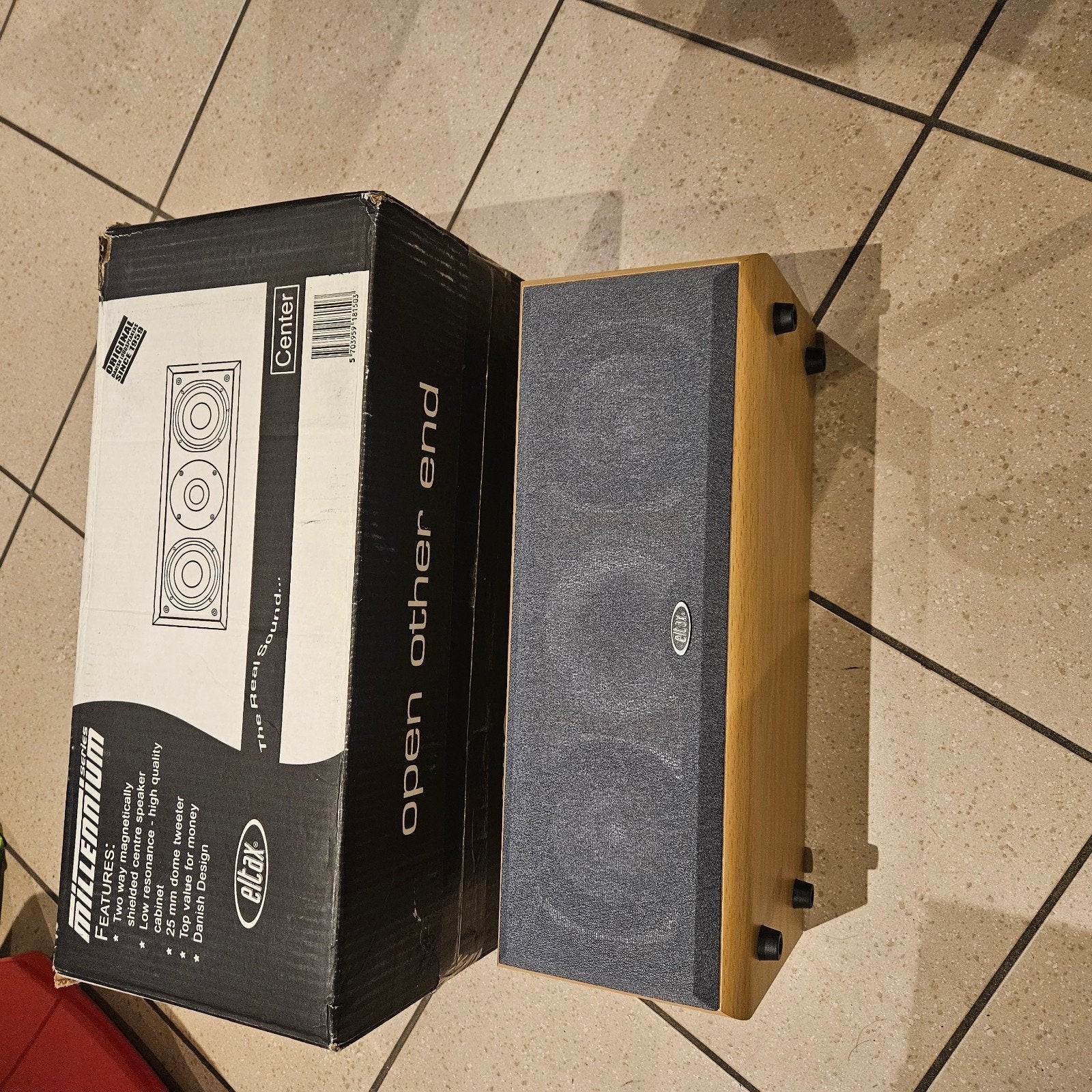 Eltax Millennium Center Speaker - nieuw!, Overige merken, Nieuw, Ophalen of Verzenden, Center speaker