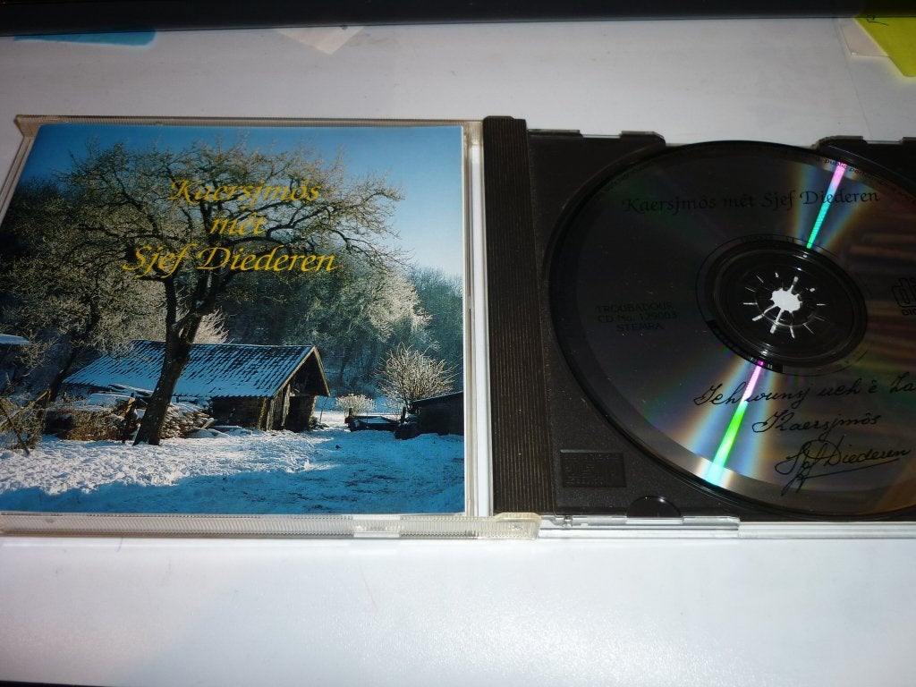 Sjef Diederen de cd met kaerjmos, Verzenden, Zo goed als nieuw, Levenslied of Smartlap