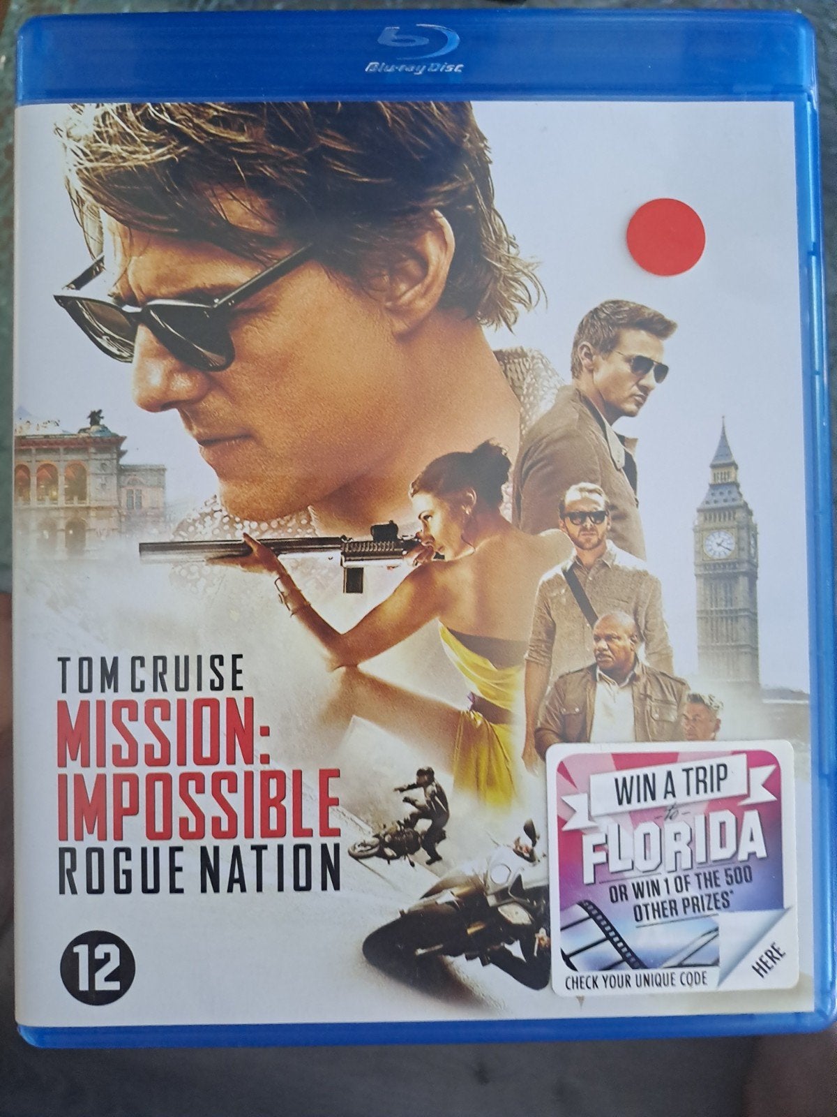 mission impossible- rogue nation (brd), Ophalen of Verzenden, Zo goed als nieuw, Actie