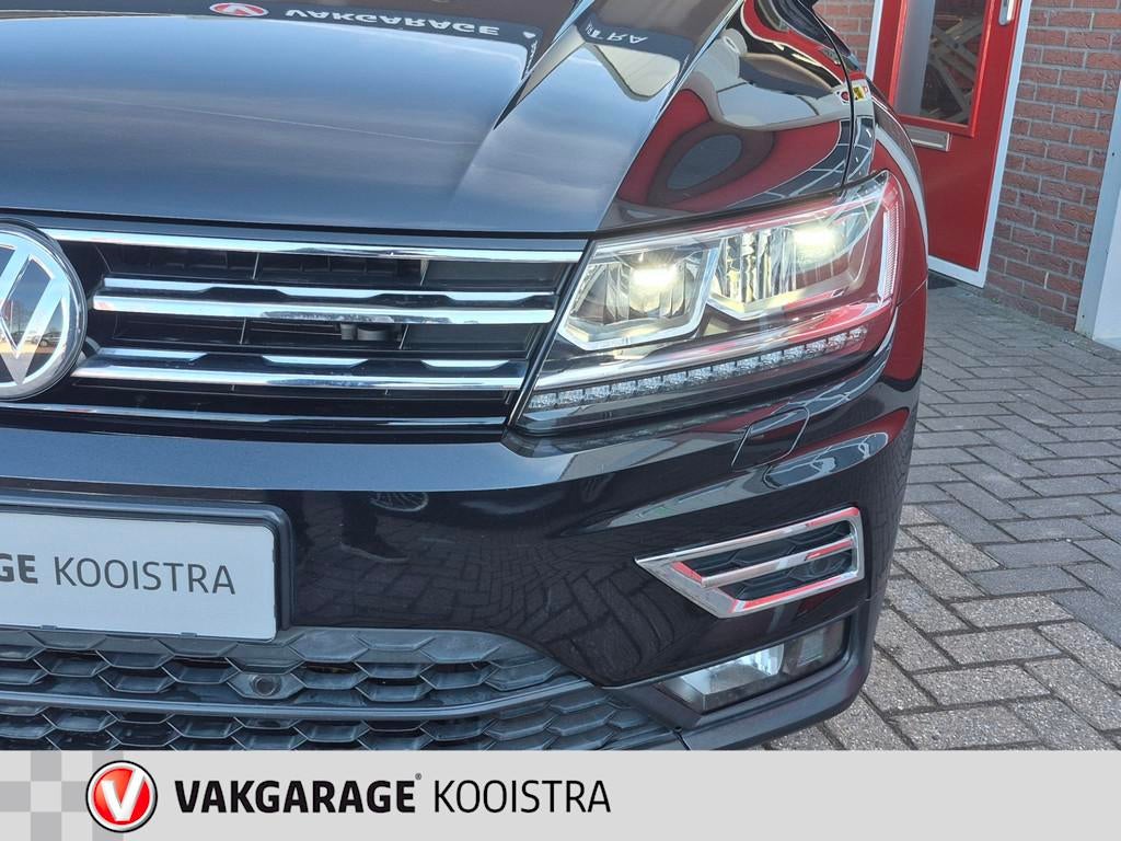Volkswagen Tiguan 1.4 TSI ACT Highline|Pano|Head-Up|Navi|Tre, 12 maanden, Stof, Zwart, 4 cilinders