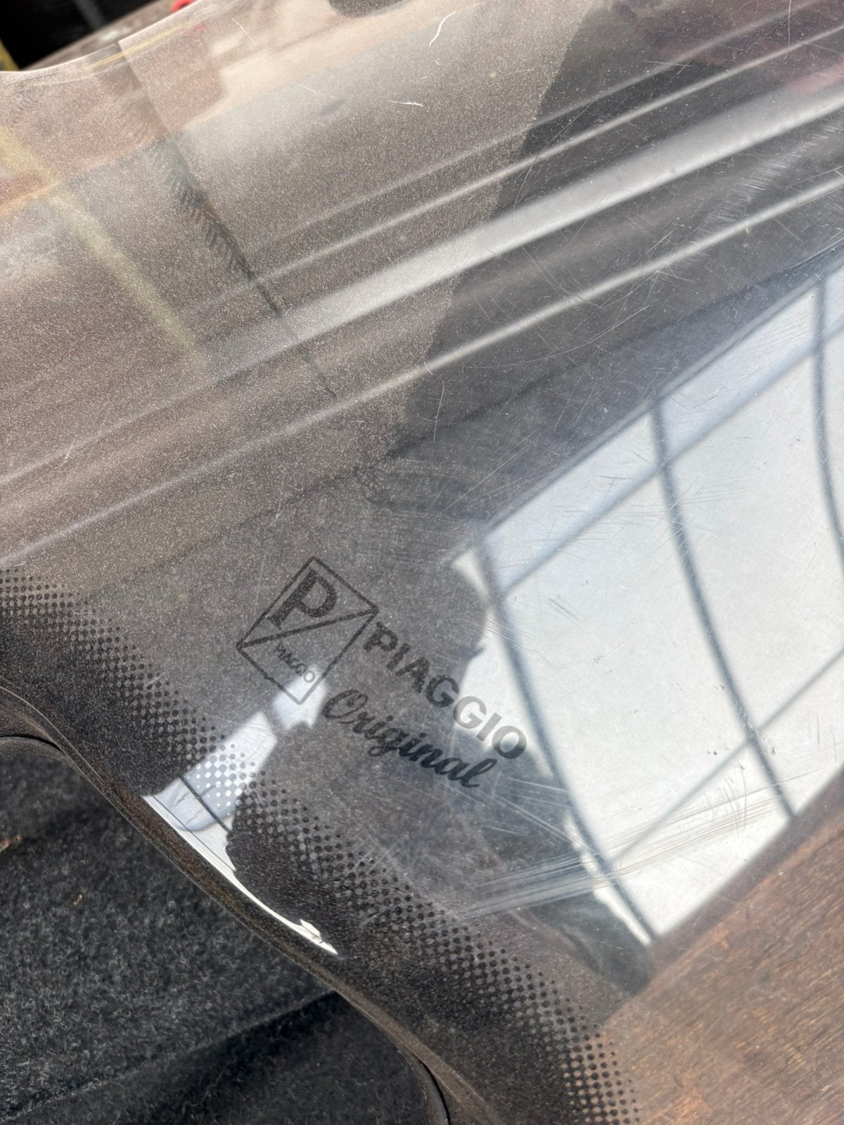 Windscherm piaggio zip, Ophalen, Zo goed als nieuw, Minder dan 80 cm