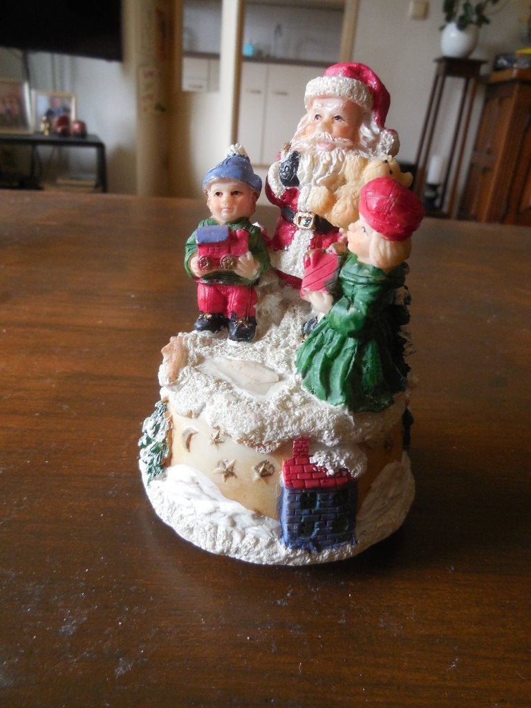 Kerst muziekdoos, Ophalen of Verzenden, Gebruikt, Steen/keramiek, Klassiek