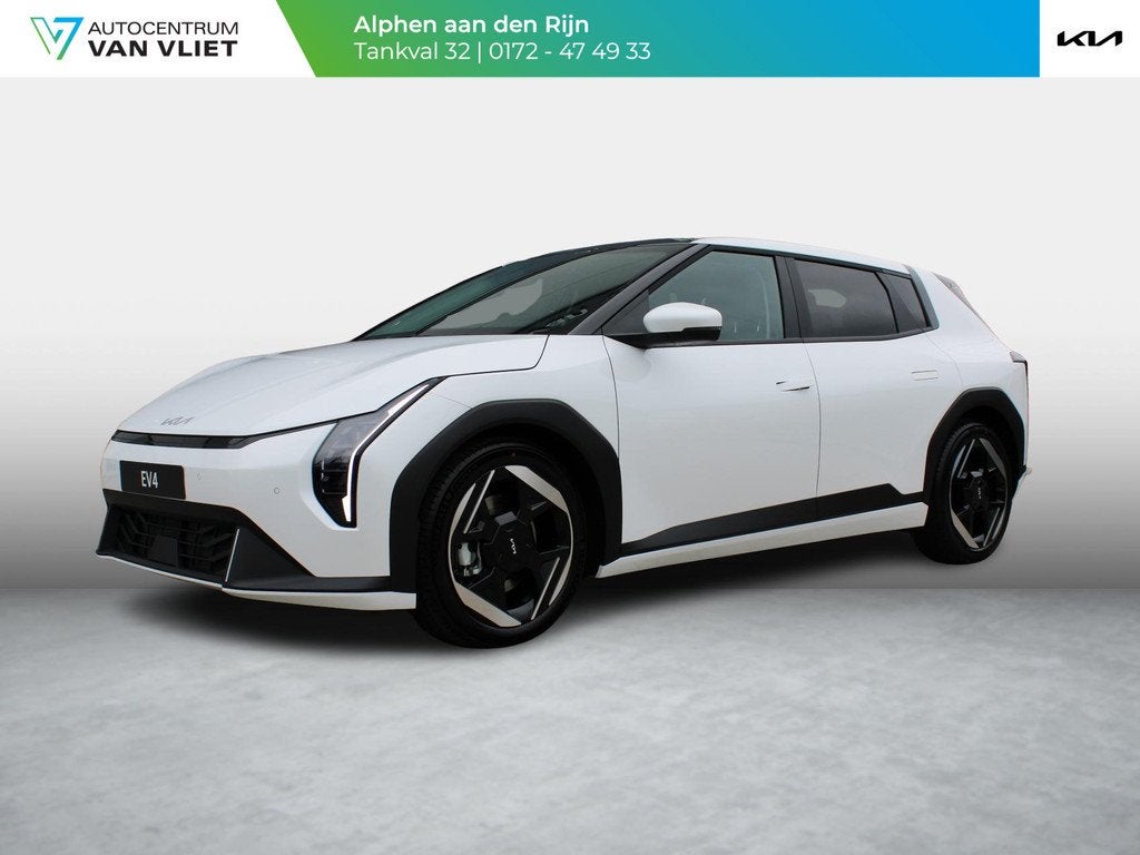 Kia EV4 Plus Advanced 58.3 kWh | DIRECT LEVERBAAR | Schuifka, Auto's, Kia, 12 maanden, Gebruikt, Leder en Stof, Wit