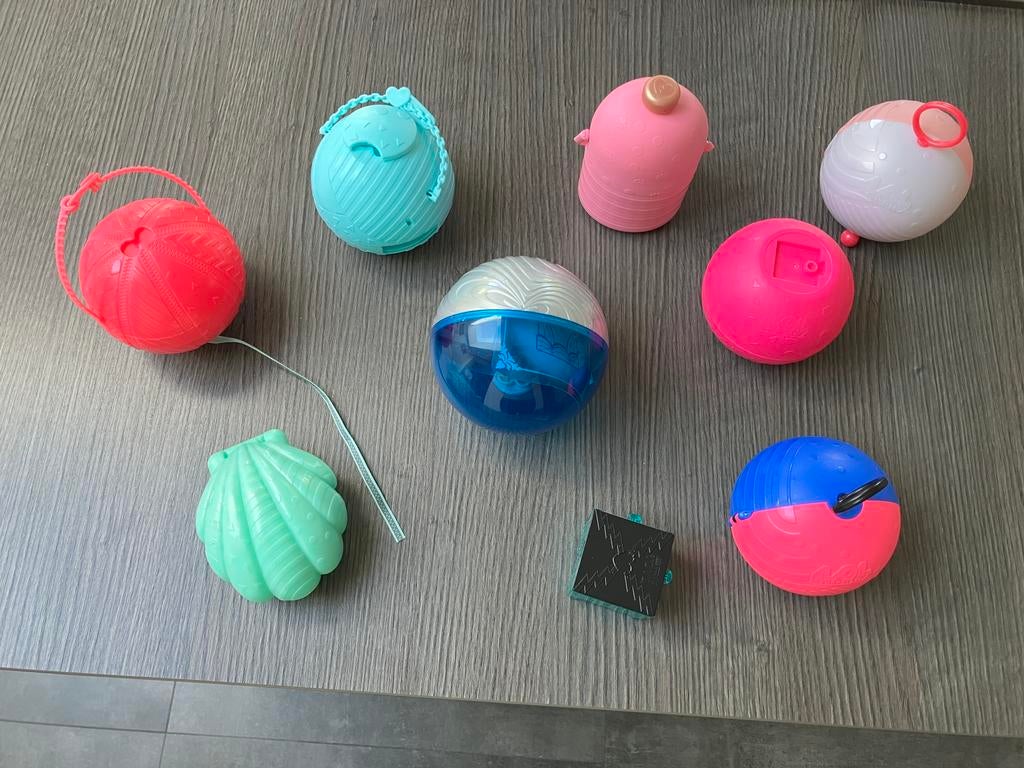 9X L.O.L. Surprise ballen, Ophalen of Verzenden, Gebruikt
